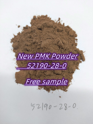 CAS 52190-28-0 Brązowy proszek PMK 2-bromo-3',4'-(metylenodioksy)propiofenon w magazynie